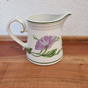 Villeroy Boch Amapola Creamer Pitcher 3.25" W.Germany poppies artistic floral 80